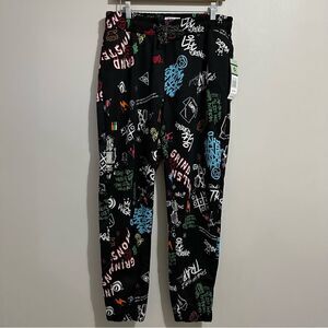 Fresh Prints of Bel Air Drill Clothing Co Novelty Grind Monster Sweatpants Sz L